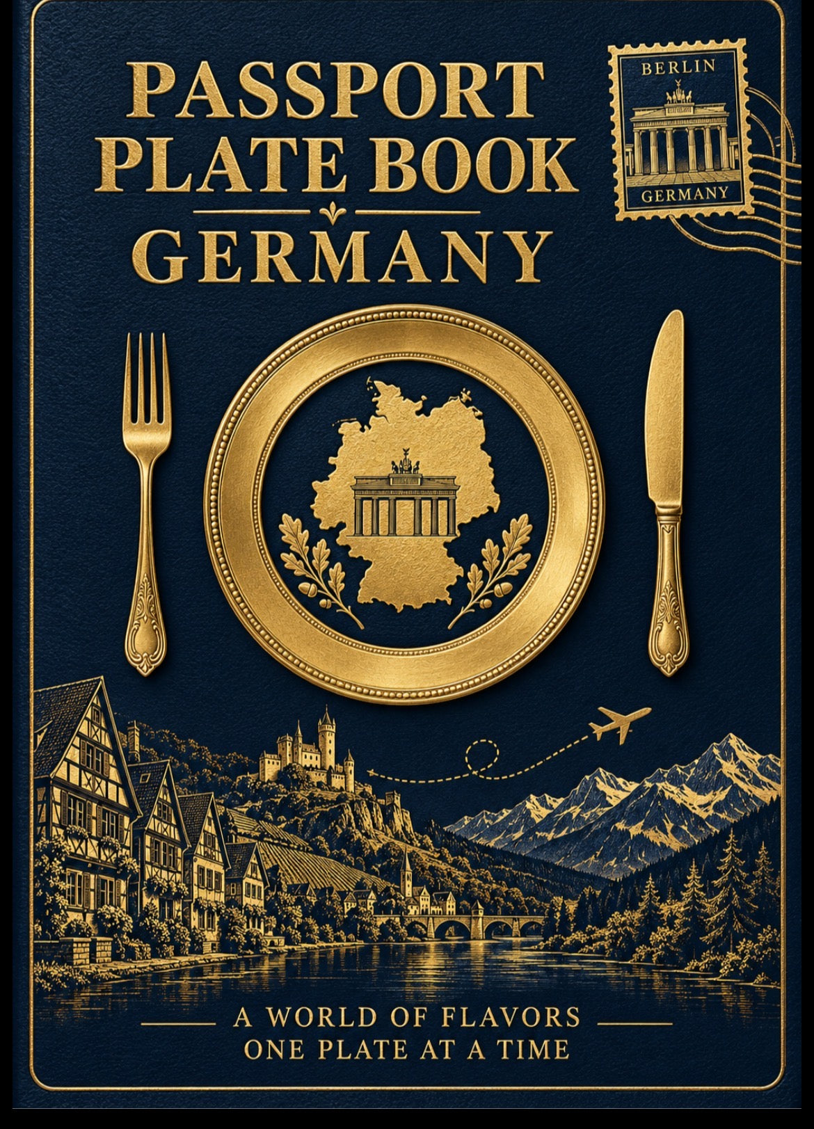 Passport Plate Book Germany cover