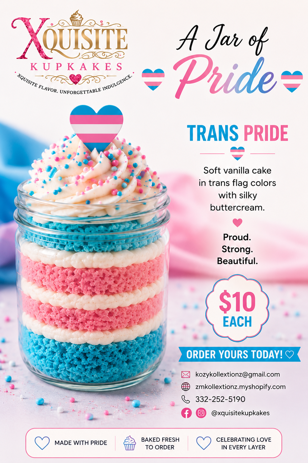 A Jar of Pride – Cupcake in a Jar
