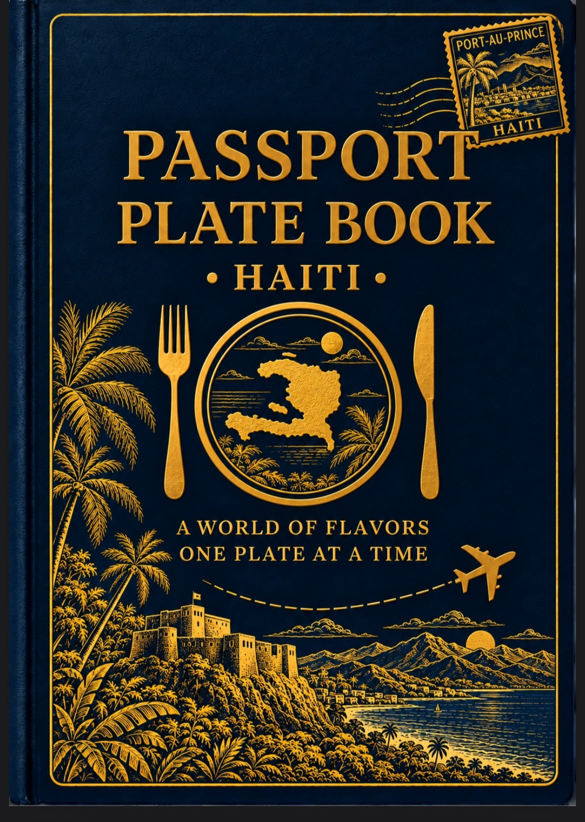 Passport Plate Haiti — 15 Recipes (Digital PDF)