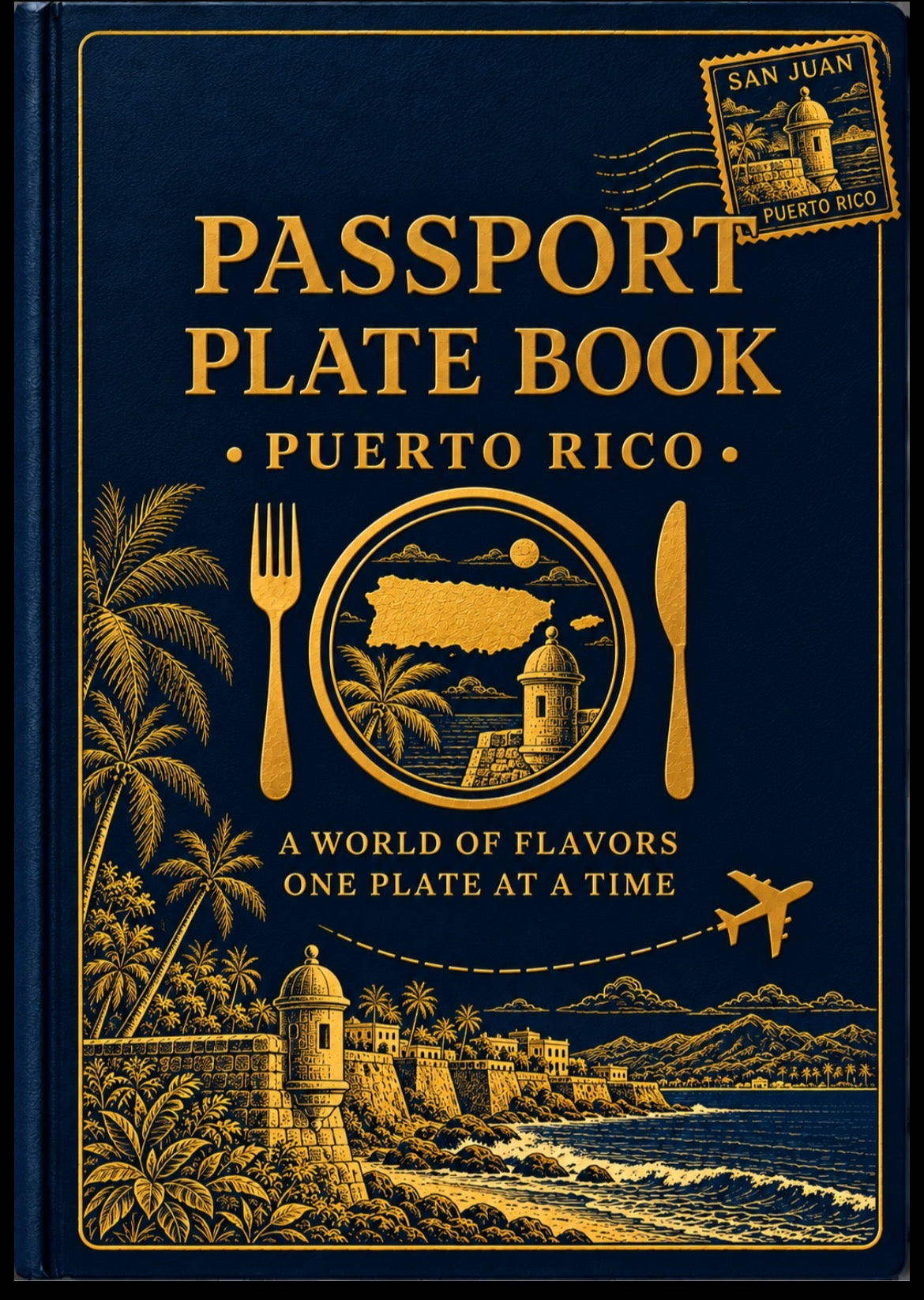 Passport Plate Book Puerto Rico cover