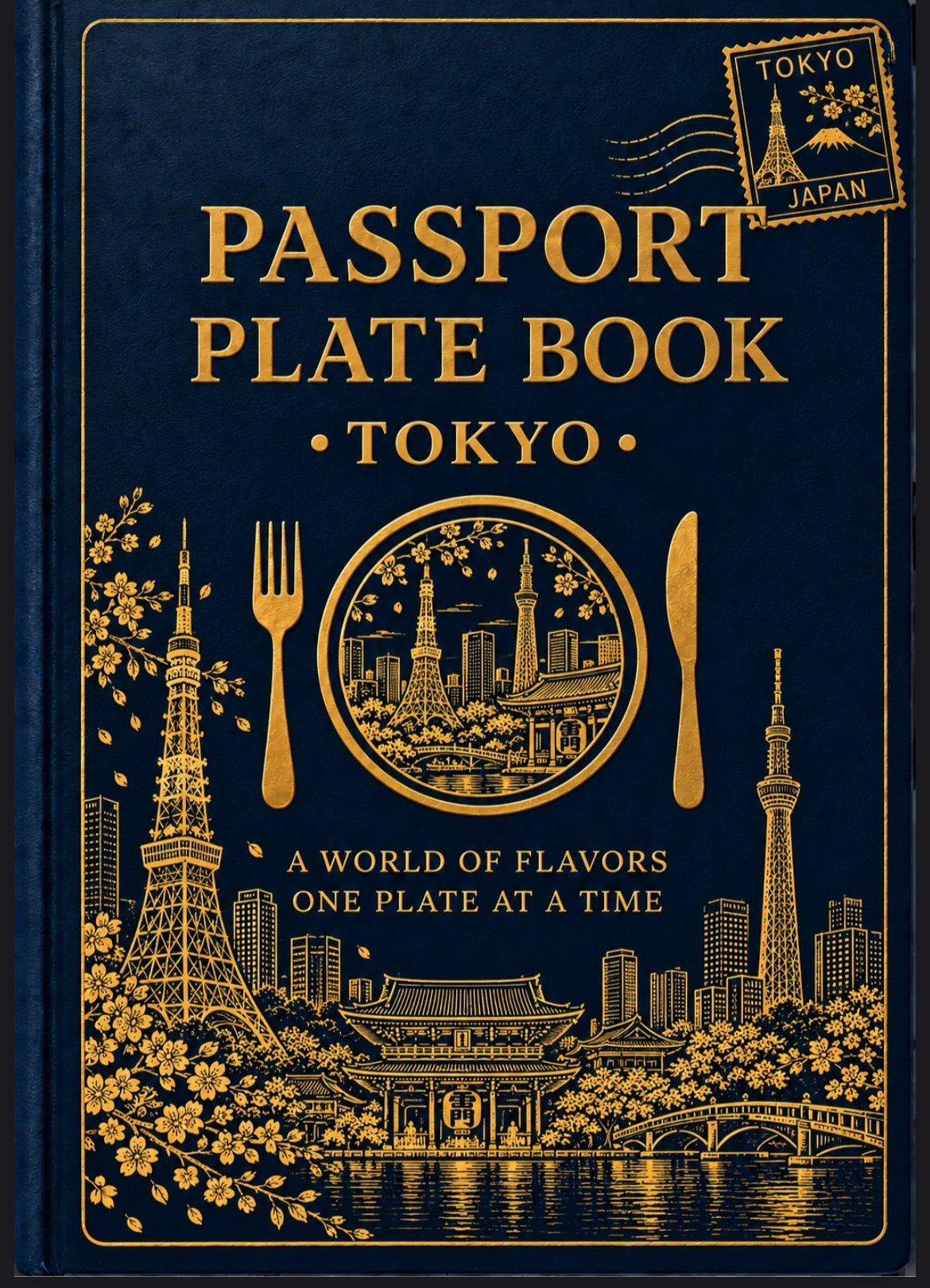 Passport Plate Tokyo book cover
