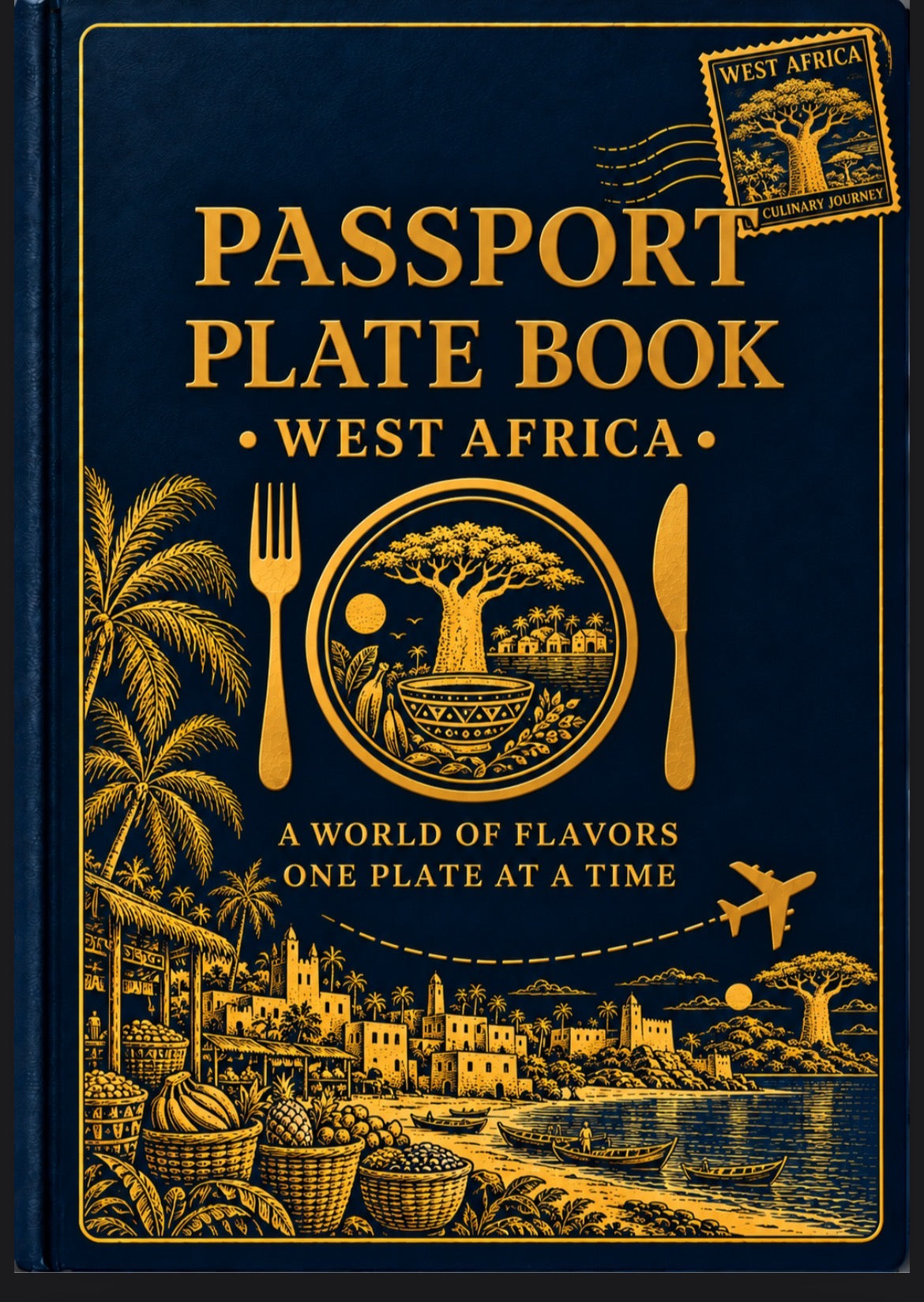 Passport Plate West Africa book cover